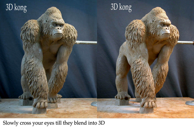 Kong full body 3D