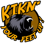 KIKN' Your Feet Up Logo