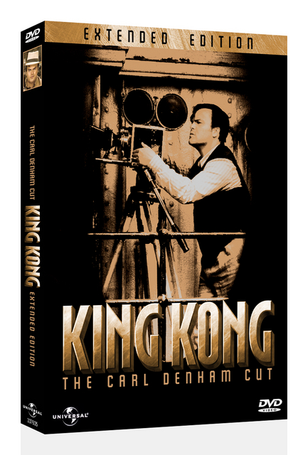 "King Kong: The Carl Denham Cut" DVD Box Shot