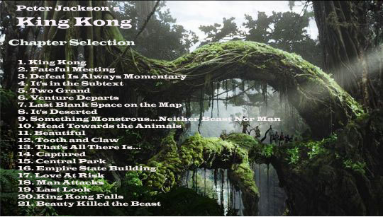 King Kong Dvd Insert